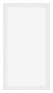 Mura MDF Bilderrahmen 50x100cm Weiss Hochglanz Vorne | Yourdecoration.at