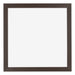 Mura MDF Bilderrahmen 50x50cm Eiche Dunkel Vorne | Yourdecoration.at