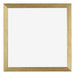 Mura MDF Bilderrahmen 50x50cm Gold Glanz Vorne | Yourdecoration.at