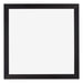 Mura MDF Bilderrahmen 50x50cm Schwarz Gemasert Vorne | Yourdecoration.at