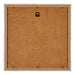 Mura MDF Bilderrahmen 50x50cm Silberglanz Vintage Rucksteite | Yourdecoration.at
