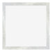 Mura MDF Bilderrahmen 50x50cm Silberglanz Vintage Vorne | Yourdecoration.at