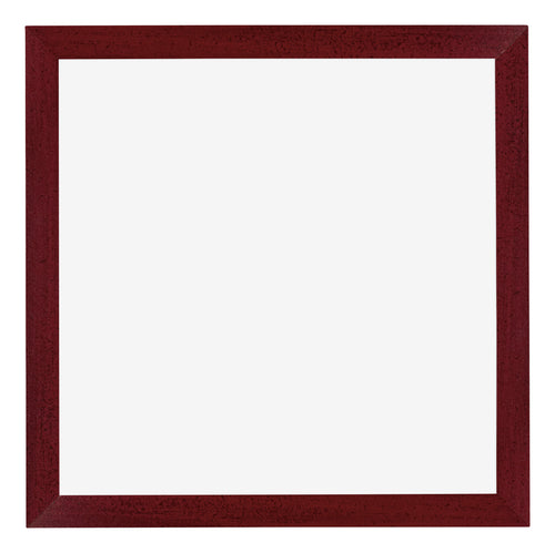 Mura MDF Bilderrahmen 50x50cm Weinrot Gewischt Vorne | Yourdecoration.at