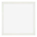 Mura MDF Bilderrahmen 50x50cm Weiss Gewischt Vorne | Yourdecoration.at