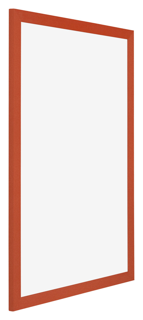 Mura MDF Bilderrahmen 50x70cm Orange Vorne Schrag | Yourdecoration.at