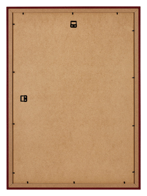 Mura MDF Bilderrahmen 50x70cm Weinrot Gewischt Rucksteite | Yourdecoration.at