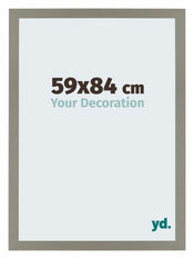 Mura MDF Bilderrahmen 59x84cm Anthrazit Vorne Messe | Yourdecoration.at