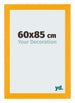 Mura MDF Bilderrahmen 60x85cm Gelb Vorne Messe | Yourdecoration.at