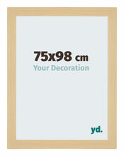 Mura MDF Bilderrahmen 75x98cm Ahorn Dekor Vorne Messe | Yourdecoration.at