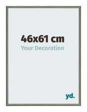 New York Aluminium Bilderrahmen 46x61cm Merkury Struktur Vorne Messe | Yourdecoration.at