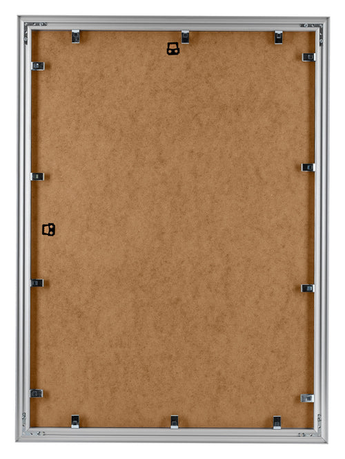 Tucson Aluminium Bilderrahmen 21x30cm Silber Gebürstet Rucksteite | Yourdecoration.at