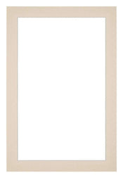 Passepartout 61x91,5cm Karton Teint Rand 3cm Gerade Vorne | Yourdecoration.de
