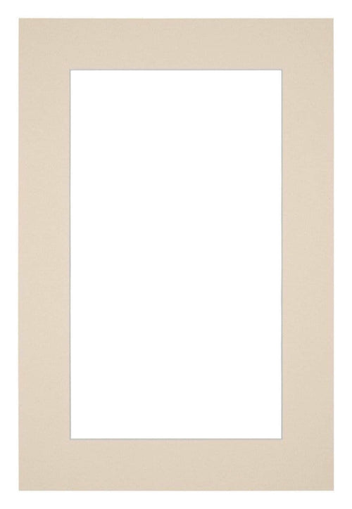 Passepartout 61x91,5cm Karton Teint Rand 5cm Gerade Vorne | Yourdecoration.de