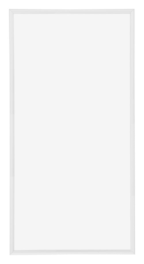 Annecy Kunststoff Bilderrahmen 20x40cm Weiss Hochglanz Vorne | Yourdecoration.at