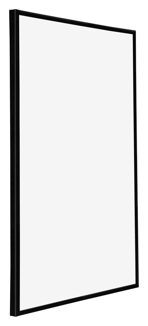 Annecy Kunststoff Bilderrahmen 21x30cm Schwarz Hochglanz Vorne Schuin | Yourdecoration.at