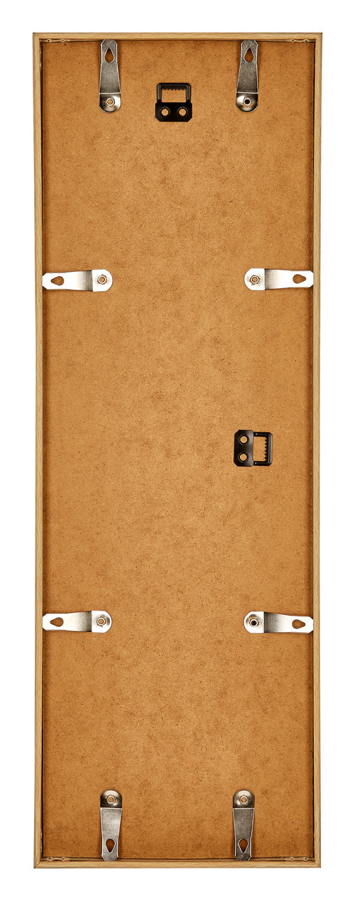 Annecy Kunststoff Bilderrahmen 25x75cm Buche Hell Ruckseite | Yourdecoration.at