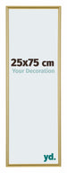 Annecy Kunststoff Bilderrahmen 25x75cm Gold Vorne Messe | Yourdecoration.at