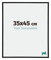 Annecy Kunststoff Bilderrahmen 35x45cm Schwarz Hochglanz Messe | Yourdecoration.at