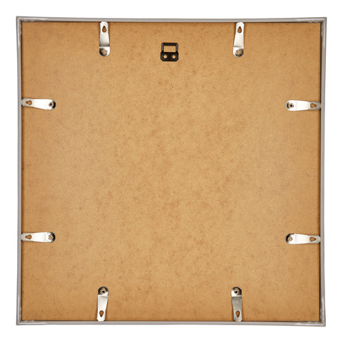 Annecy Kunststoff Bilderrahmen 45x45cm Silber Ruckseite | Yourdecoration.at