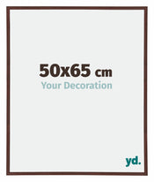 Annecy Kunststoff Bilderrahmen 50x65cm Braun Vorne Messe | Yourdecoration.at