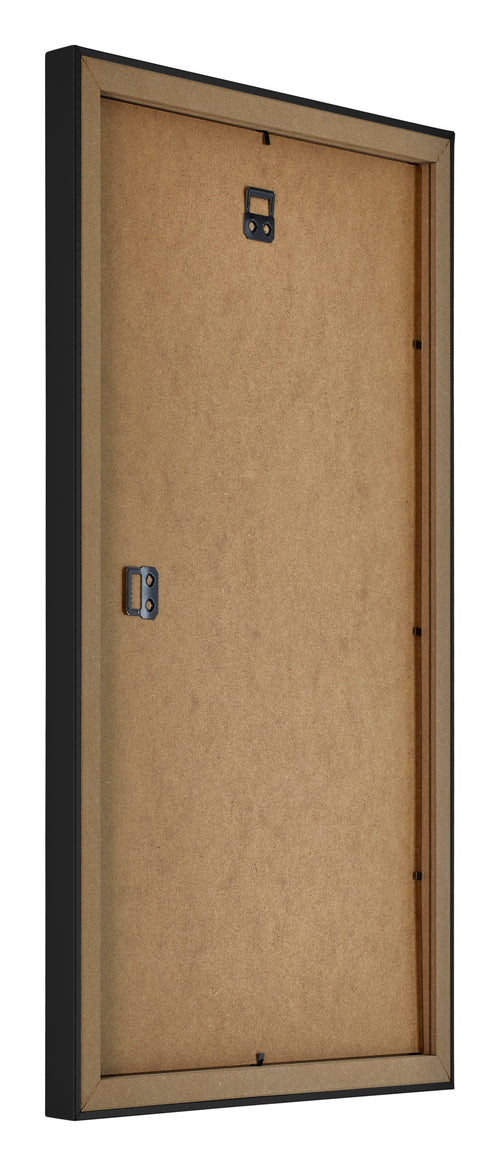 Catania MDF Bilderrahmen 30x50cm Schwarz Ruckseite Schrag | Yourdecoration.at