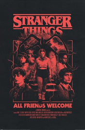 Poster Stranger Things 5 All Friends Welcome 61x91 5cm PP2500890 | Yourdecoration.at