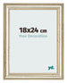 Bilderrahmen 18x24cm Metallglanz MDF Lazio Vorne Messe | Yourdecoration.at