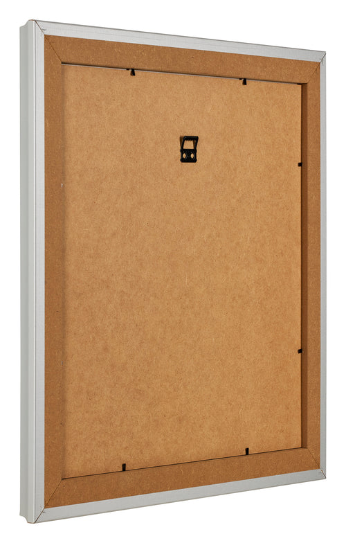 Bilderrahmen 20x20cm Silber Matt MDF Lazio Ruckseite Schrag | Yourdecoration.at