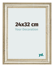 Bilderrahmen 24x32cm Metallglanz MDF Lazio Vorne Messe | Yourdecoration.at