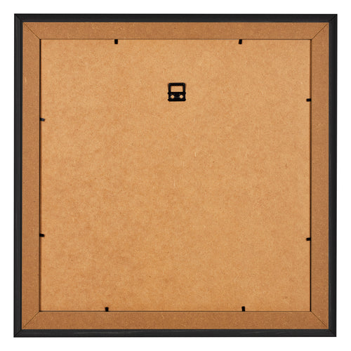 Bilderrahmen 25x25cm Schwarz Gemasert MDF Lazio Ruckseite | Yourdecoration.at