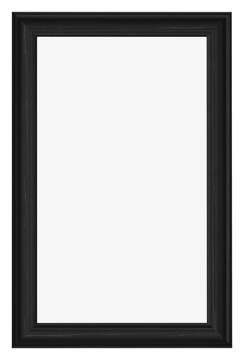 Bilderrahmen 33x48cm Schwarz Gemasert MDF Lazio Vorne | Yourdecoration.at