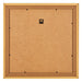 Bilderrahmen 35x35cm Gold Matt MDF Lazio Ruckseite | Yourdecoration.at