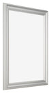 Bilderrahmen 35x45cm Silber Matt MDF Lazio Vorne Schrag | Yourdecoration.at