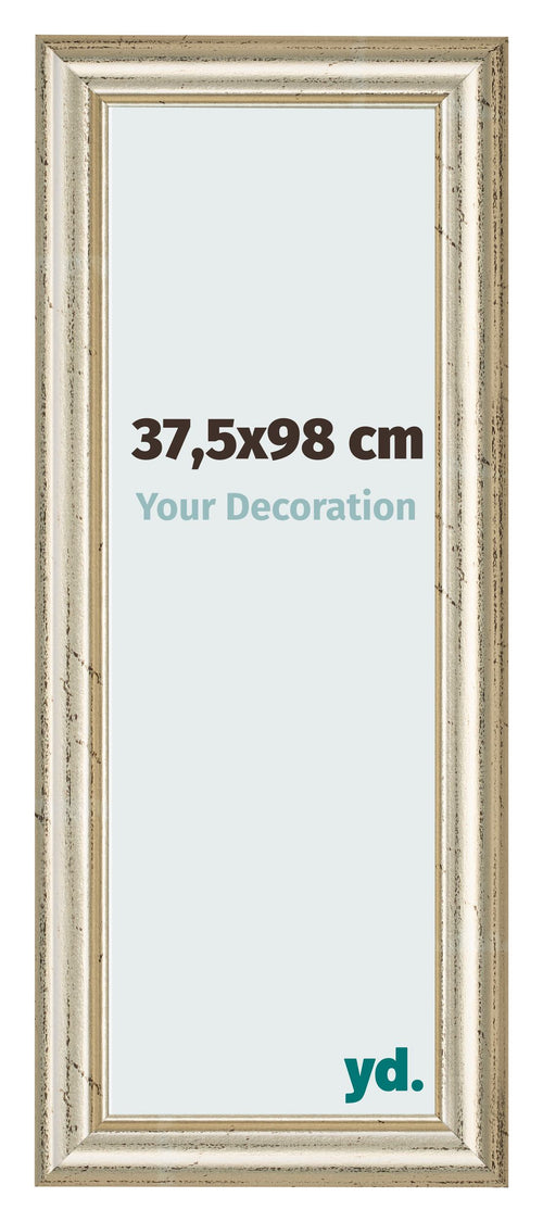 Bilderrahmen 37 5x98cm Metallglanz MDF Lazio Vorne Messe | Yourdecoration.at