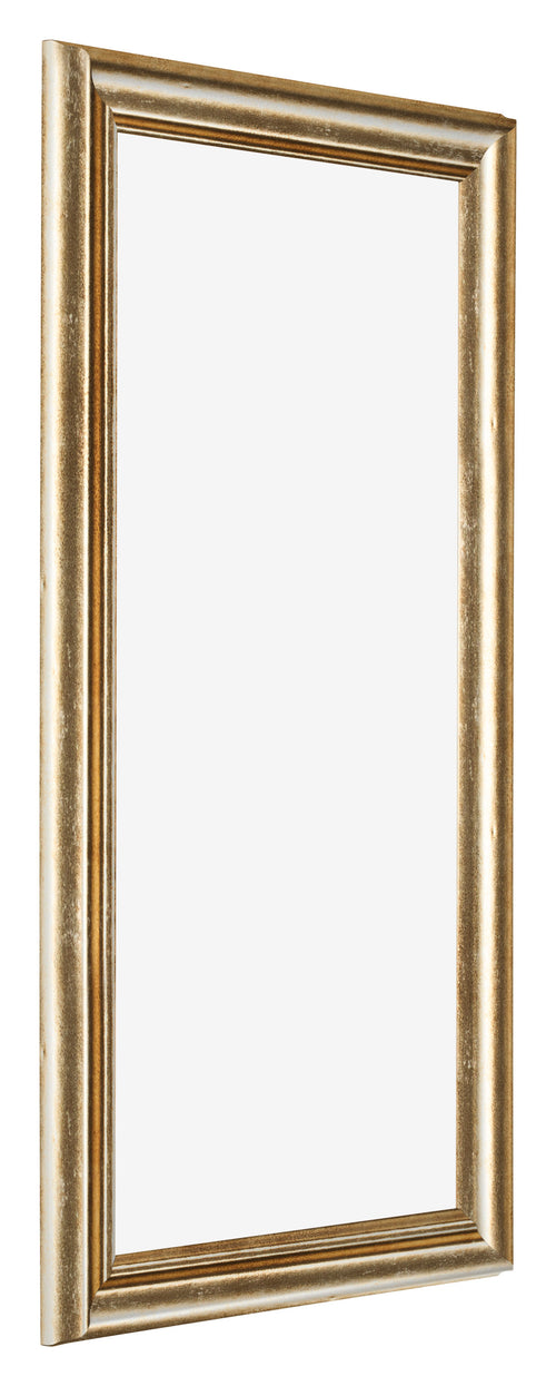Bilderrahmen 40x70cm Gold Antik MDF Lazio Vorne Schrag | Yourdecoration.at