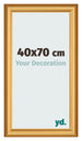 Bilderrahmen 40x70cm Gold Matt MDF Lazio Vorne Messe | Yourdecoration.at