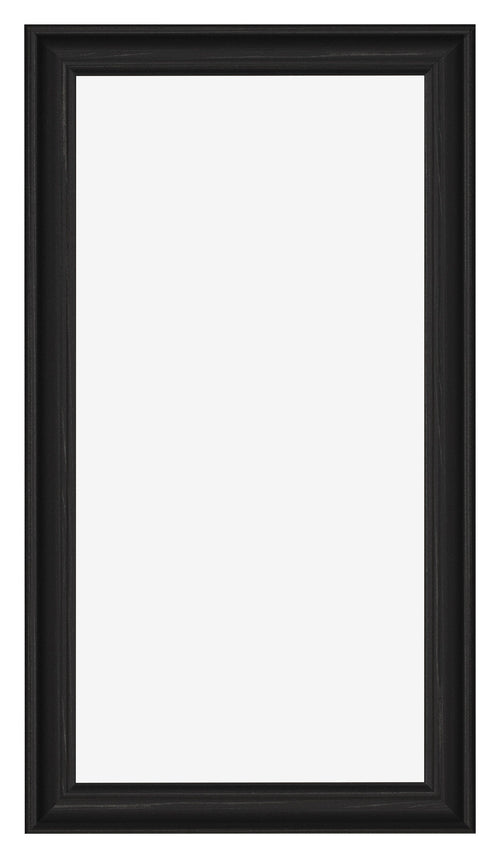 Bilderrahmen 50x100cm Schwarz Gemasert MDF Lazio Vorne | Yourdecoration.at