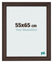 Bilderrahmen 55x65cm Eiche Dunkel MDF Lazio Vorne Messe | Yourdecoration.at
