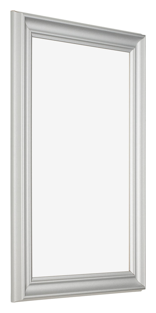 Bilderrahmen 61x91 5cm Silber Matt MDF Lazio Vorne Schrag | Yourdecoration.at