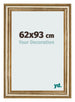 Bilderrahmen 62x93cm Gold Antik MDF Lazio Vorne Messe | Yourdecoration.at