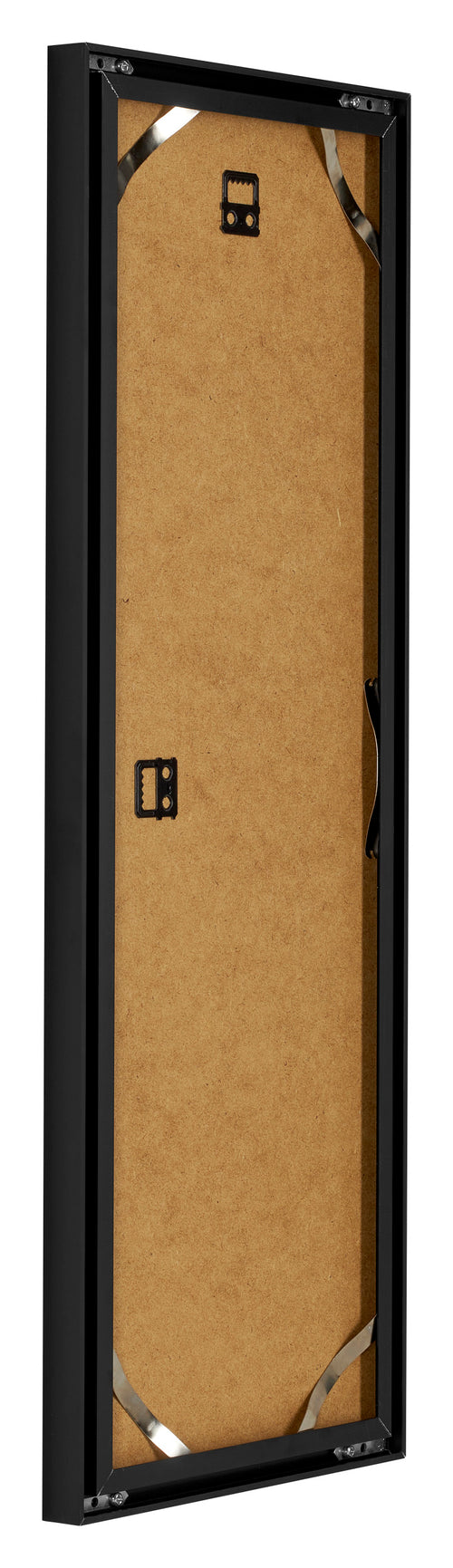 Virginia Aluminium Bilderrahmen 20x60cm Schwarz Ruckseite Schrag | Yourdecoration.at