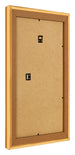 Bilderrahmen 20x30cm Gold Matt MDF Lazio Ruckseite Schrag | Yourdecoration.at