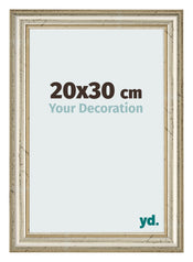 Bilderrahmen 20x30cm Metallglanz MDF Lazio Vorne Messe | Yourdecoration.at