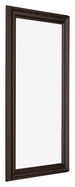 Bilderrahmen 20x40cm Eiche Dunkel MDF Lazio Vorne Schrag | Yourdecoration.at