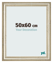 Bilderrahmen 50x60cm Metallglanz MDF Lazio Vorne Messe | Yourdecoration.at