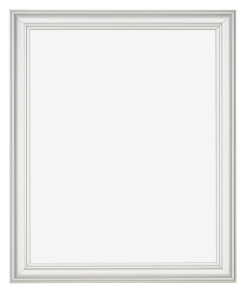 Bilderrahmen 50x60cm Weiss Gewischt MDF Lazio Vorne | Yourdecoration.at