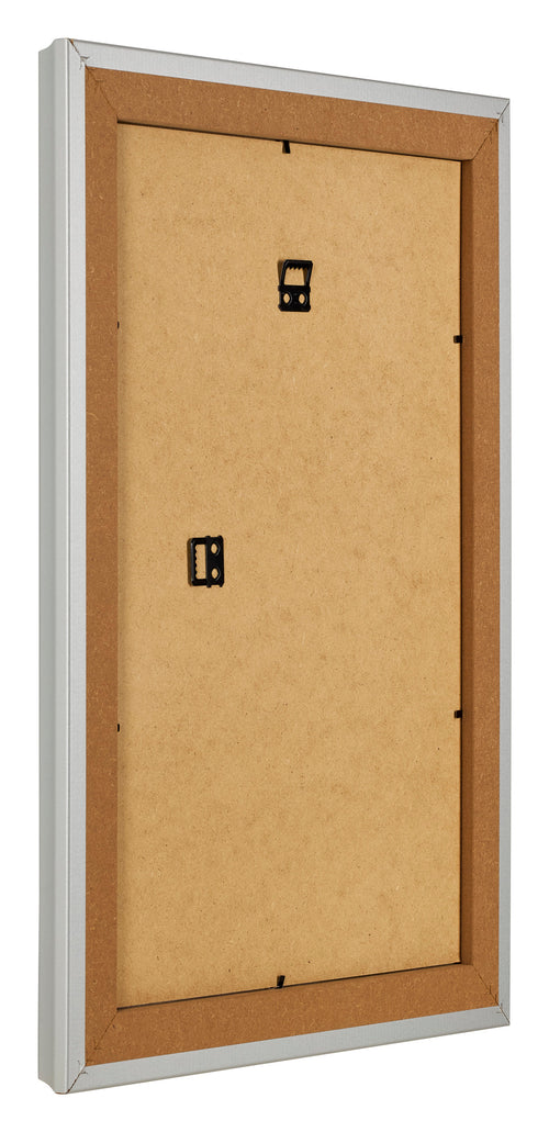 Bilderrahmen 50x75cm Silber Matt MDF Lazio Ruckseite Schrag | Yourdecoration.at