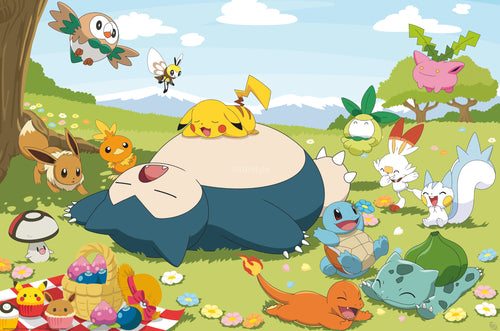 Poster Pokemon Picnic Day 61x91 5cm GBYDCOA016 | Yourdecoration.at