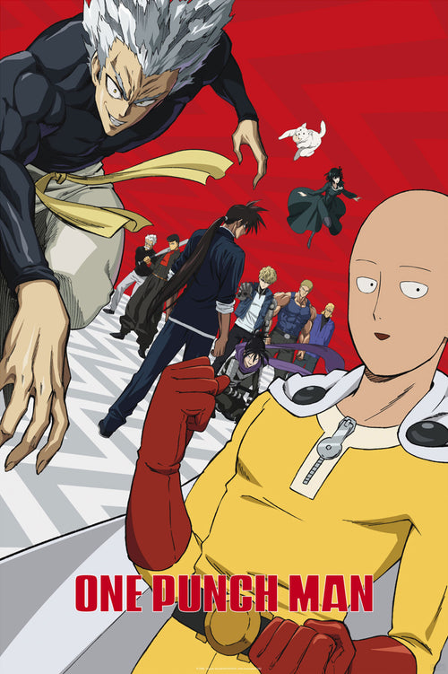 One Punch Man Season 2 Artwork Poster 61X91 5cm | Yourdecoration.de