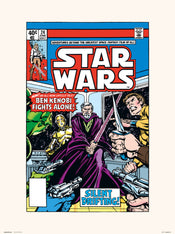 Grupo Erik Star Wars 24 Silent Drifting Kunstdruck 30X40cm | Yourdecoration.at